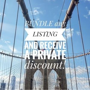 PRIVATE DISCOUNTS FOR ALL BUNDLES